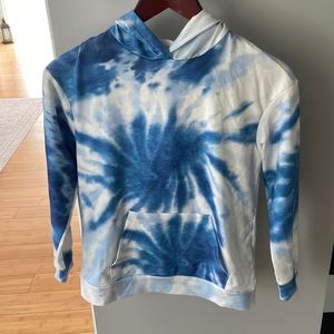 Blue white tie dye, size 14, no rips holes stains